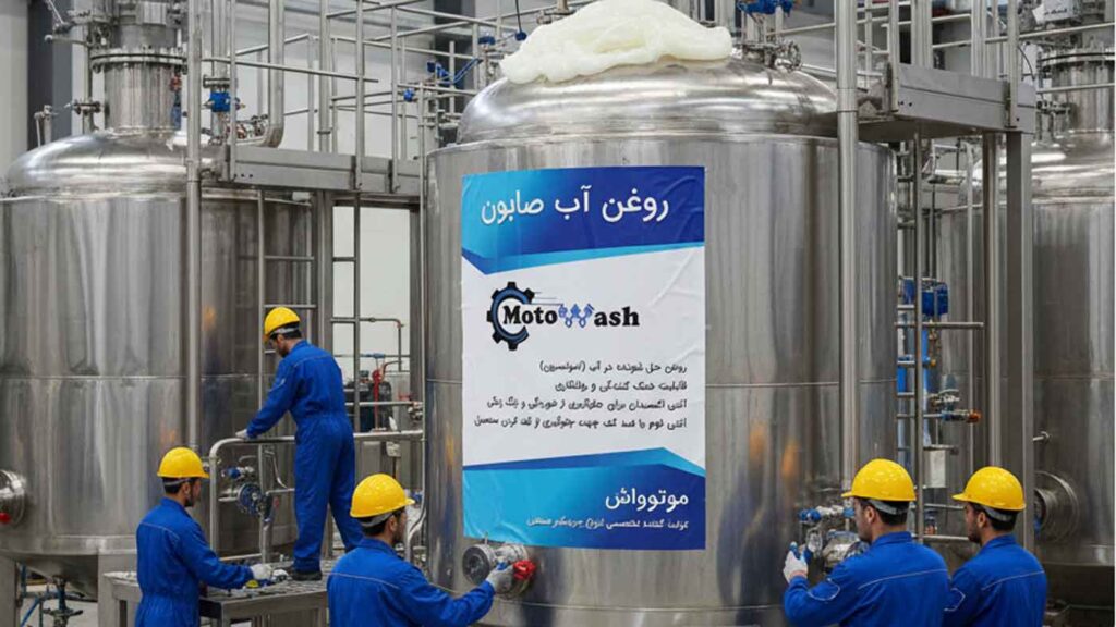 آب صابون روغن حل شونده