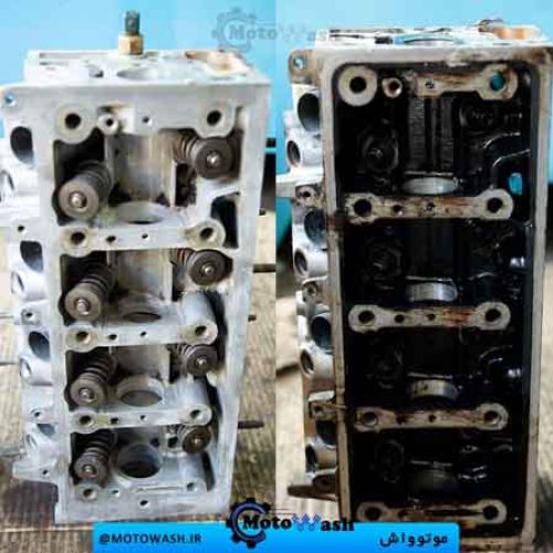 سیلندر شویی با چربیگیر آلومینیوم و چدن موتوواش شستشوی سیلندر و سرسیلندر با پودر قطعه شویی مواد قطعه شور